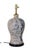 Ceramic Vintage Hand-Painted Blue and White Vase Table Lamp For Sale - Image 7 of 9