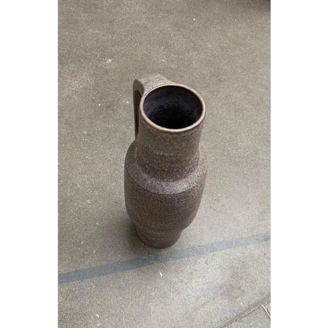Large Vintage German Ceramic Floor Vase from Karlsruher Majolika For Sale - Image 5 of 18