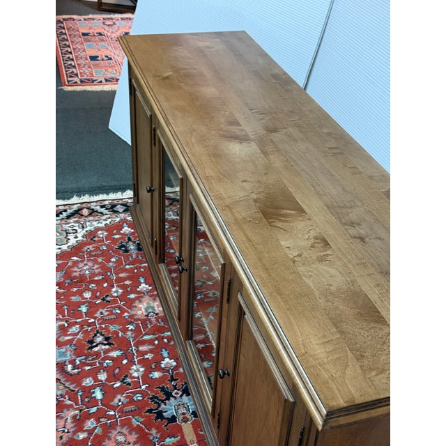 Wood Ethan Allen Jason Buffet For Sale - Image 7 of 12