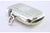 Guilloche Silver Matchbox with Bands For Sale - Image 4 of 8