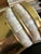 Vintage Brass Wastebasket With Mother-of-Pearl Inlay For Sale - Image 9 of 10
