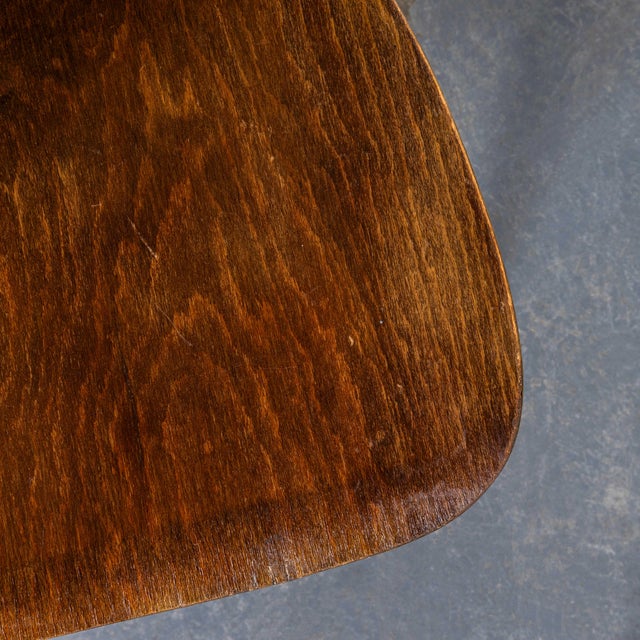 French Letterbox Dining Chair from Baumann, 1960s For Sale - Image 9 of 11