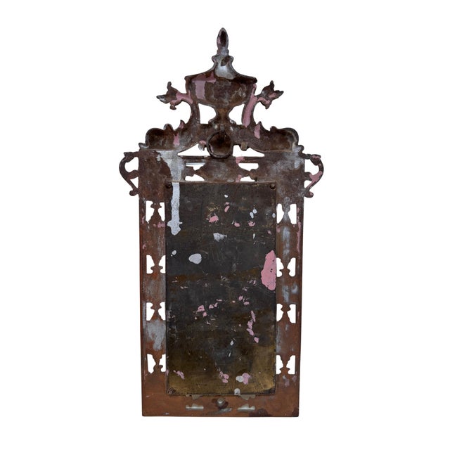 Italian Antique Italian Dolphin Mirror For Sale - Image 3 of 4