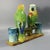 Green Rare Delphin Massier Parrots Figural Vase For Sale - Image 8 of 18