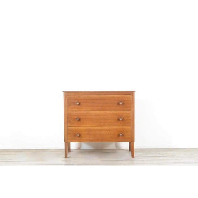 Brown Mid-Century Oak Chest of Drawers from Gordon Russell For Sale - Image 8 of 8