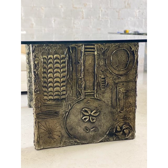 1960s Adrian Pearsall for Craft Associates Brutalist Glass Dining Table, Attributed For Sale - Image 11 of 12