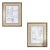 Paper Nude Female Figurative Pencil on Paper Drawings in Gold Tone Frame, Pair For Sale - Image 7 of 7