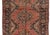 Vintage Circa 1940 Orange Turkish Oushak Kelleh Hand Knotted Wool Runner 5ft 6in X 12ft 2in For Sale - Image 17 of 18
