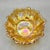 Vintage Indiana Glass Marigold Carnival Glass “Sunflower” Ruffled Bowl For Sale - Image 4 of 9
