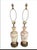 This elegant pair of vintage table lamps brings timeless charm and sophistication to any room. Crafted with ornate ceramic...