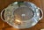 Farmhouse Gorham “Country Terrace” Oversized Handled Silver Serving Platter / Tray - Discontinued - French Country Decor, Cottage Core & Traditional Decor For Sale - Image 3 of 6