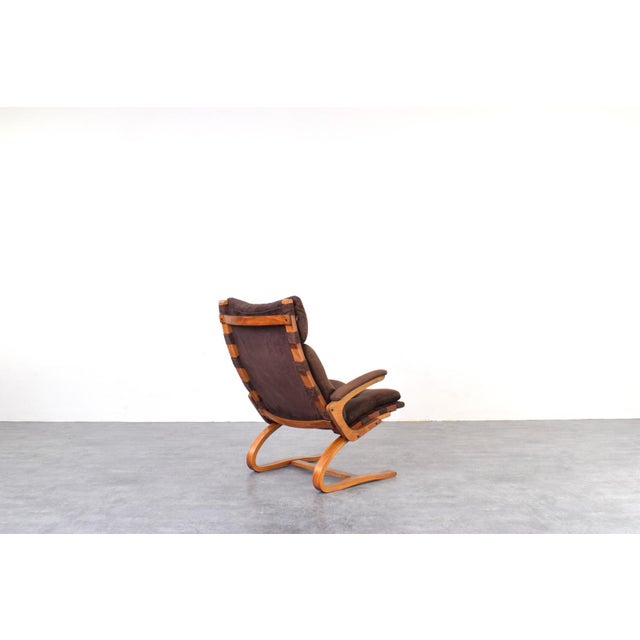 1960s Mid-Century Lounge Chair by Elsa & Nordahl Solheim for Rybo Rykken, 1960s For Sale - Image 5 of 12