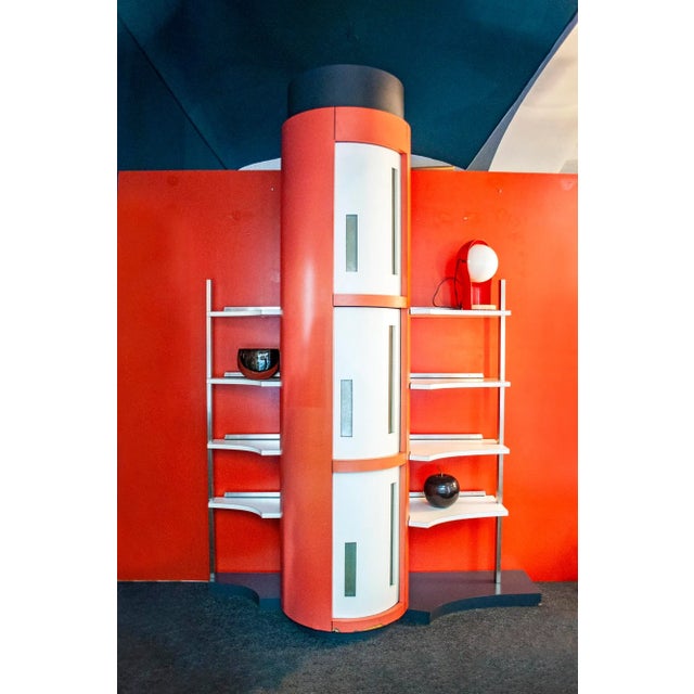 Formica Library Shelves by Luigi and Renato Manzoni, Italy, 1958 For Sale - Image 4 of 11