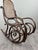 Brown 20th Century Bentwood Rocking Chair For Sale - Image 8 of 13