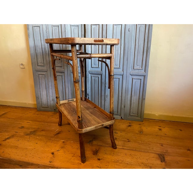 Antique Tea Trolley Table, 1890 For Sale - Image 10 of 18