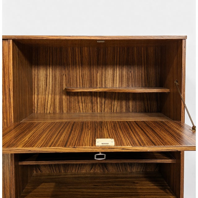 1960s Mid-Century Highboard with Bar and Writing Desk, 1960s For Sale - Image 5 of 9