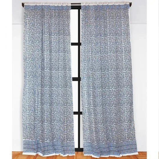 Anna, meaning grace and beautiful in Latin, is a delightful floral pattern in blue and gray with European influences. An...