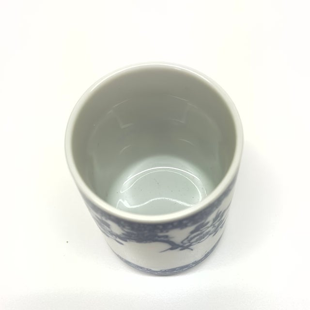 Eclectic Blue & White Porcelain Vessel Curation - Group of 5 For Sale In Miami - Image 6 of 18