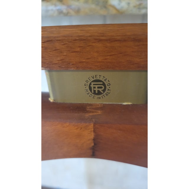 Mid 20th Century Brevettato Mid-Century Wooden Vale Stand For Sale - Image 4 of 12