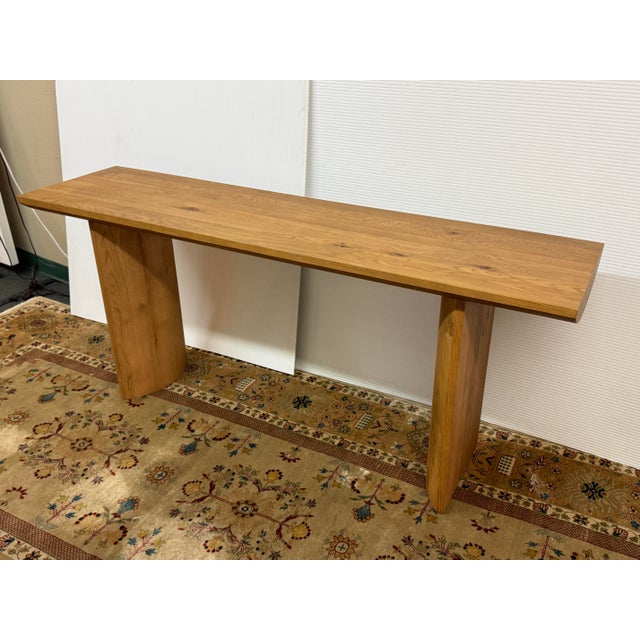 Contemporary Four Hands Pickford Console Table For Sale - Image 3 of 12
