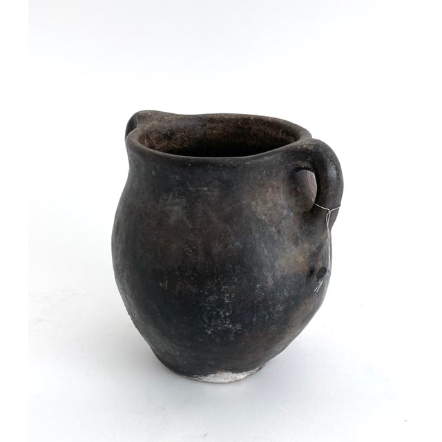 Early 20th Century Antique Turkish Yoghurt Pottery Jug For Sale - Image 5 of 10