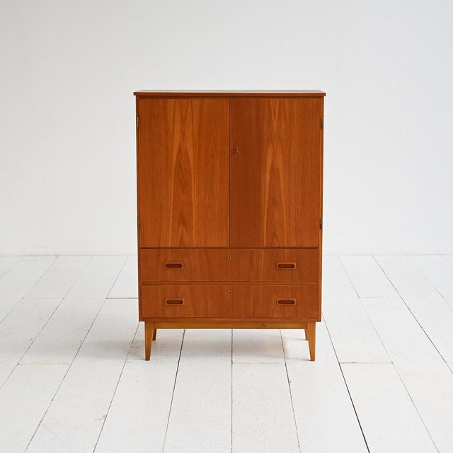 Scandinavian Teak Cabinet, 1960s For Sale - Image 9 of 9