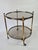 Gold French Bar Table in Brass with Mirror-Finished Glass, 1960s For Sale - Image 8 of 13