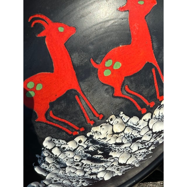 Ceramic Vintage Ceramic Bowl from Missy Annecy, 1960s For Sale - Image 7 of 11