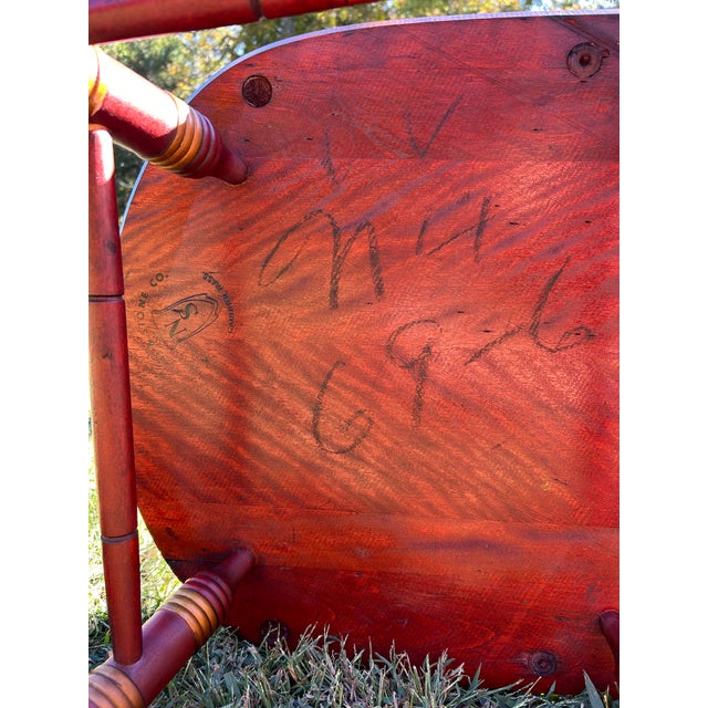 Nichols & Stone Co. Rocking Chair For Sale - Image 10 of 10