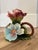 Tuscan Vintage Capodimonte Floral Centerpiece For Sale - Image 3 of 8