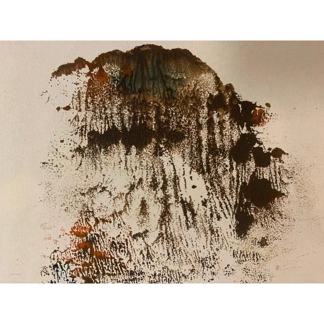 Dora Maar, Abstract Composition, 1950s, Mixed Media on Paper For Sale - Image 3 of 6