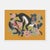 Contemporary Monkey Business by Allison Cosmos in White Frame, Small Art Print For Sale - Image 3 of 3