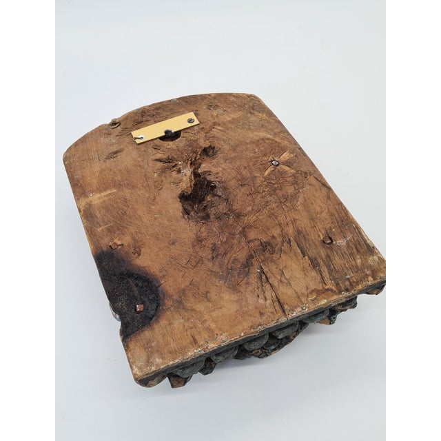 Antique Asian Wooden Relief, 1800s For Sale - Image 12 of 13