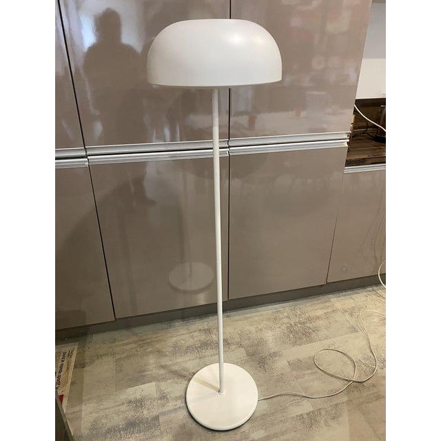 G1706 Nymane Mushroom Floor Lamp in White Metal from Ikea, 1990 For Sale - Image 10 of 18