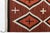 Off-white Modern Navajo-Inspired Geometric Wool Rug – Handmade in Terracotta and Off-White For Sale - Image 8 of 11