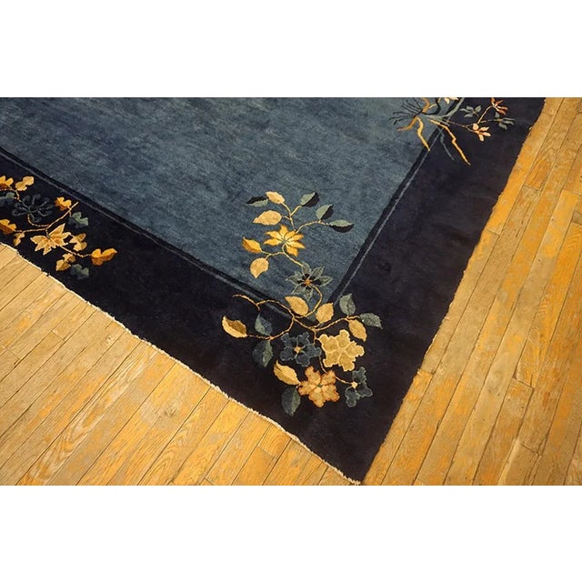 Early 20th Century Chinese Peking Carpet ( 8' x 9'8" - 245 x 295 ) For Sale - Image 11 of 11