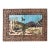 Early 20th Century Zabihi Collection Afghan Cheetah Pictorial Cotton Silk Rug - 3'8" x 5'2" For Sale