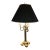 Mid 20th Century Brass Corinthian Column Bouillotte Lamp For Sale