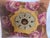 18th Century 18th Century French Aubusson Floral Pillow For Sale - Image 5 of 7