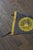A timeless vintage Notre Dame felt pennant in the university's iconic navy and gold. Featuring bold collegiate lettering...