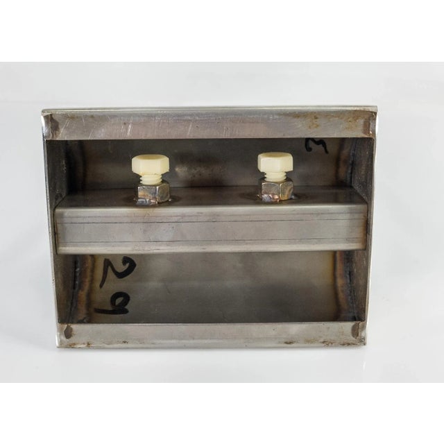 1980s Mid Century Frosted Art Glass Orchid Plaque For Sale - Image 12 of 13