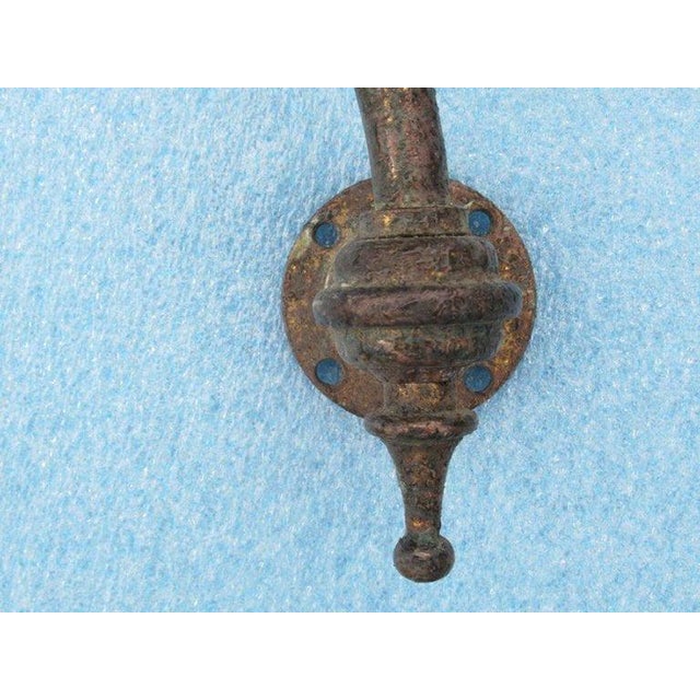 19th Century Gothic Brass Candelabras from Hardman, Set of 2 For Sale - Image 4 of 6