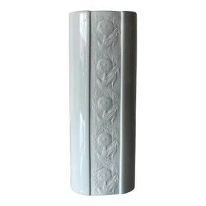 Vintage Rosenthal Studio-Linie Vase by Björn Wiinblad - White Bisque Porcelain Vase