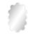 Large Contemporary Oval Wall Wavy White Mirror – Hvyli Oval 90 For Sale