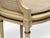 Louis XVI Style, Barrel Back Occasional Chair, Cream Painted Wood, Cane, 1960s For Sale In New York - Image 6 of 11