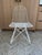 Set of 8 vintage metal chairs. Newly powdered coated, new screws, and new rubber feet.