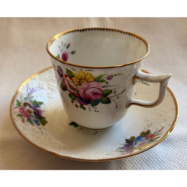 Antique Cups and Saucers, 1890s, Set of 8 For Sale - Image 11 of 18