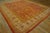 1880s Orange Antique Tribal Rustic Turkish Angora Oushak Rug 11' 10" X14' Handknotted Wool Carpet For Sale - Image 18 of 18