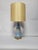 Vintage Mid-Century Modern Ceramic and Brass Lamp For Sale - Image 10 of 10