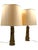 Gold Art Nouveau Bronze Table Lamps by Paul Louchet, France, 1900s, Set of 2 For Sale - Image 8 of 11